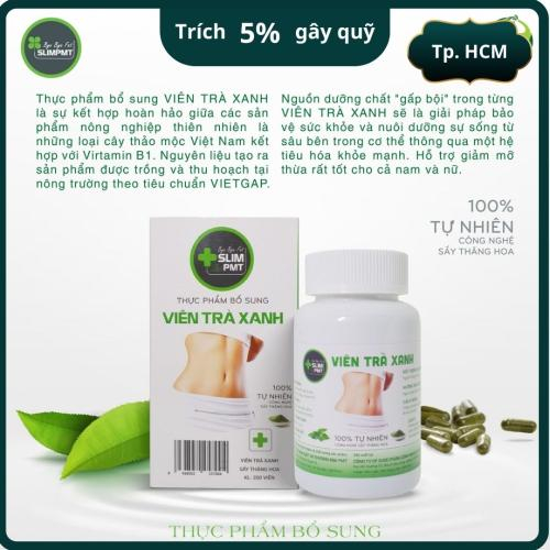 Viên trà xanh (Hộp 200 viên)