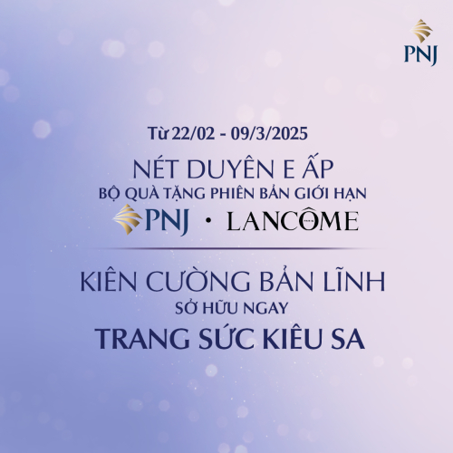 ĐÓN ƯU ĐÃI LỚN 8/3 - TÔN VINH KHÍ CHẤT, TỎA SÁNG NÉT DUYÊN