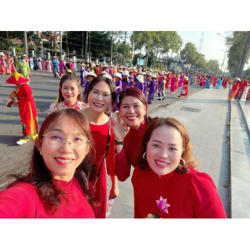 Hội Nữ Doanh Nhân Tỉnh Đồng Tháp Tổ Hưởng Ứng Đồng Diễn Múa Dân Vũ Chào Mừng Ngày Quốc Tế Phụ Nữ 8/3