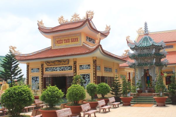 Tìm về nơi thanh tịnh ngay trước lăng cụ phó bảng