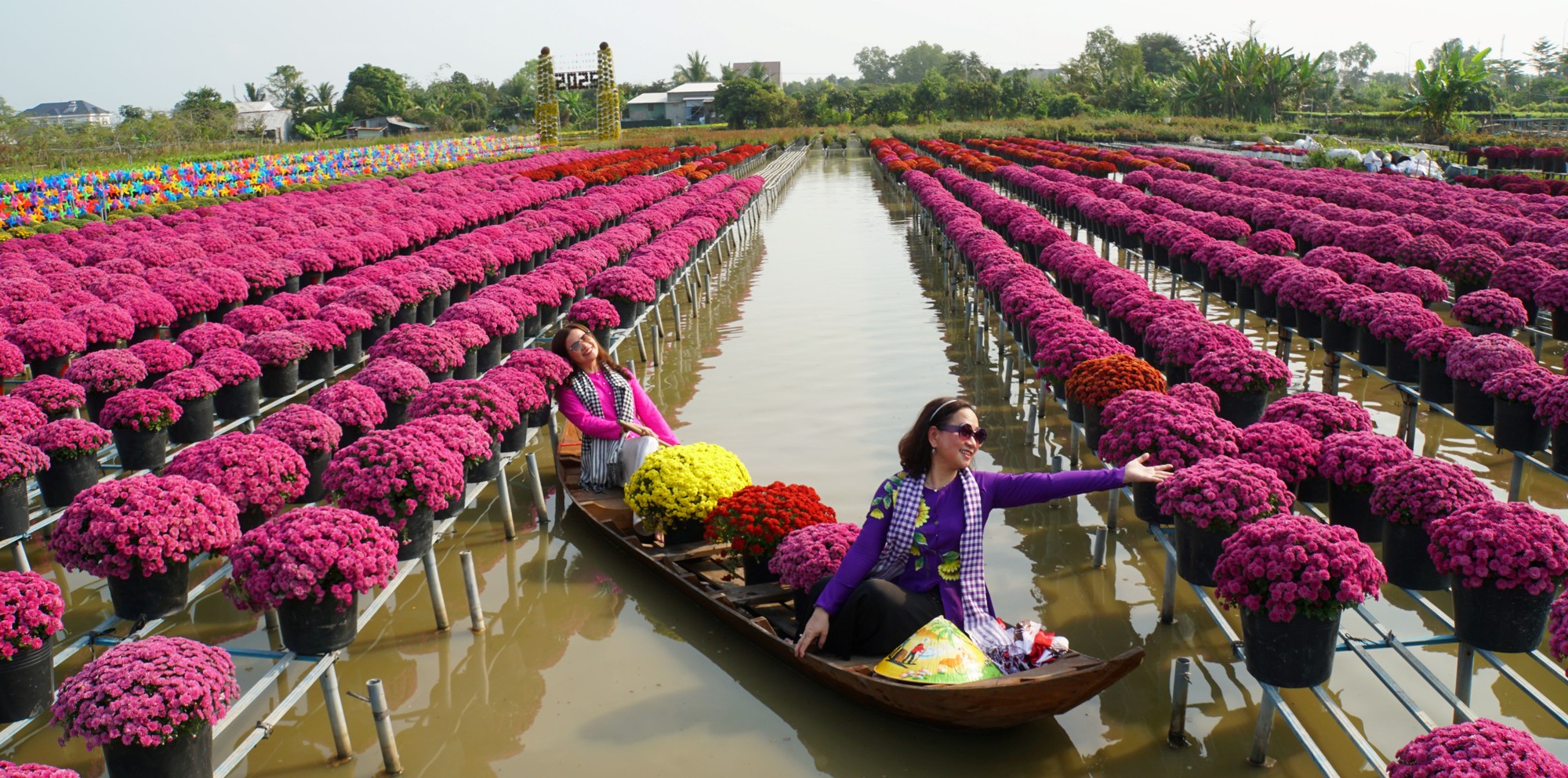 Độc Đáo Phương Thức "Trồng Hoa Trên Giàn"