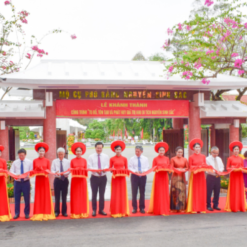 Đồng Tháp Long Trọng Đón Nhận Di Tích Quốc Gia Đặc Biệt Mộ Cụ Phó Bảng Nguyễn Sinh Sắc