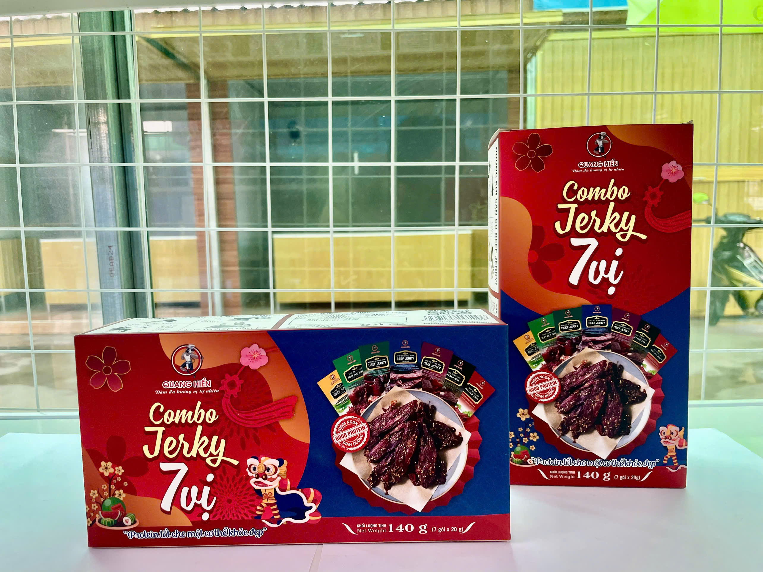 Giới thiệu về Combo Jerky 7 Vị - Quang Hiển