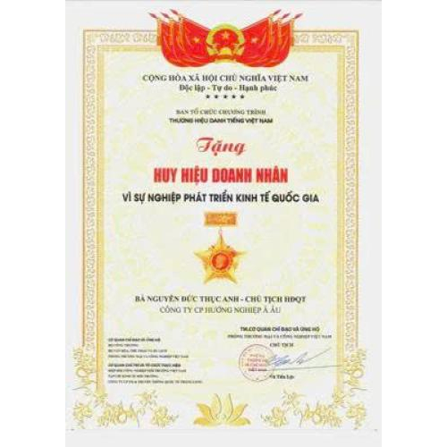 Chứng nhận, giải thưởng