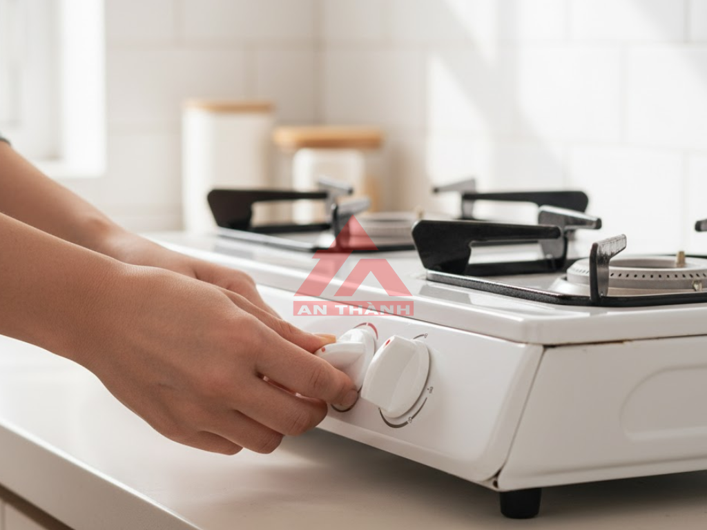 Mới mở van gas nghe tiếng xì nhỏ, có nguy hiểm không?