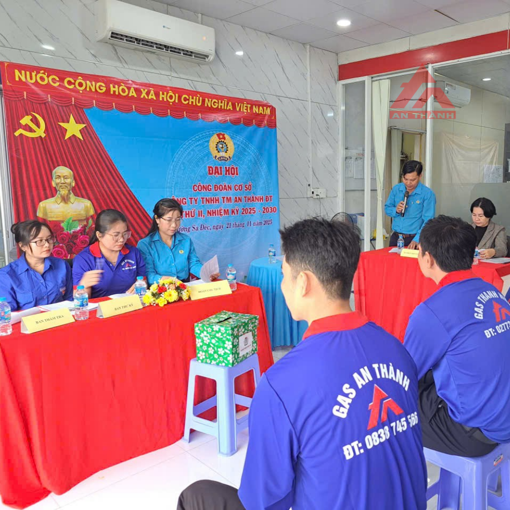 Đại Hội CĐCS Công Ty TNHH TM An Thành ĐT Lần Thứ II - Nhiệm Kỳ 2025-2030