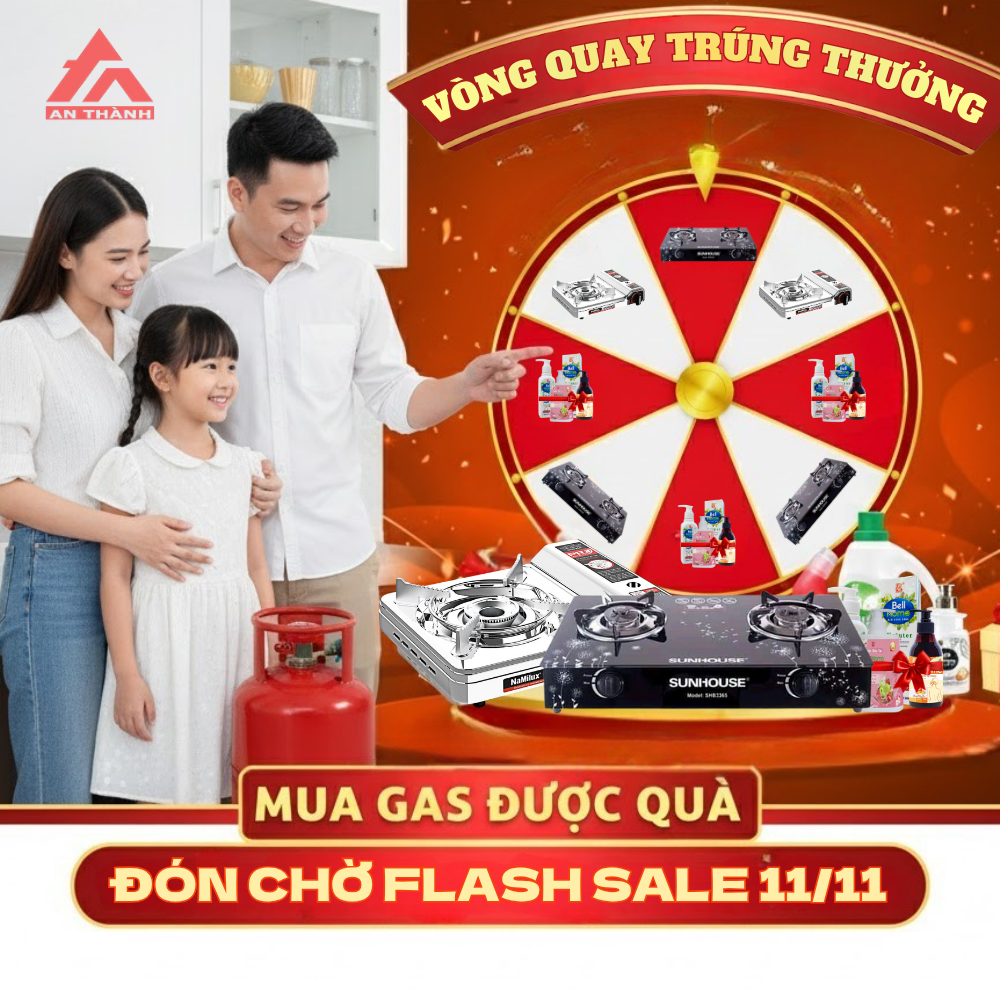 Mua Gas Chính Hãng - Quà Tặng Sang, Niềm Vui Ngập Tràn!