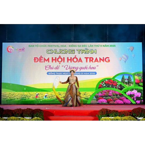 An Thành ĐT Đồng Hành Cùng Đêm Hội Hóa Trang “Vương Quốc Hoa” Sa Đéc