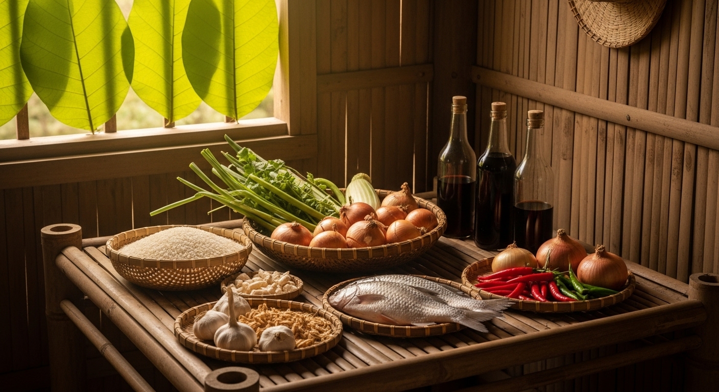 Hồn quê trong từng nguyên liệu