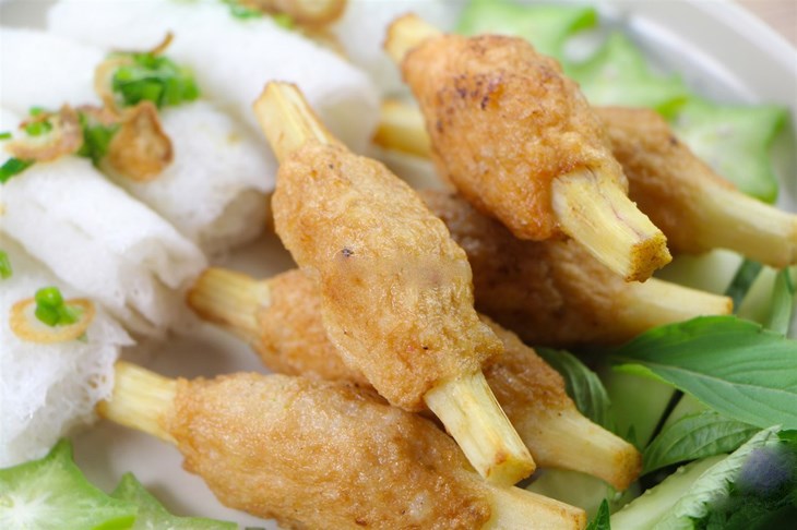 Hương sả, vị tôm và hồn quê trong từng miếng chạo