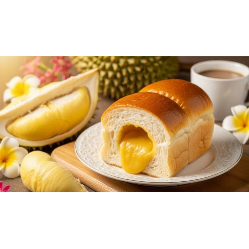 Khi hương sầu riêng bước vào thế giới bánh mì