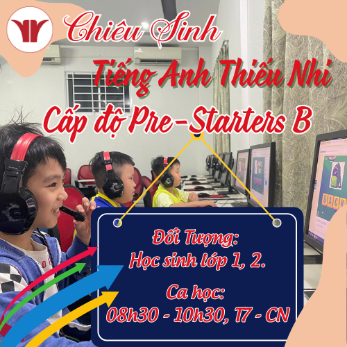 Chiêu Sinh Lớp Pre-Starters B (Pre-ST16B)