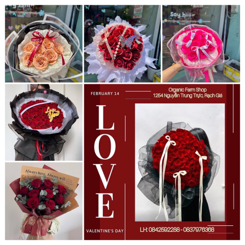 Hoa Tặng Valentine