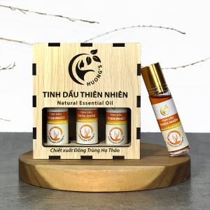 Hộp 6 Chai Tinh Dầu Thiên Nhiên Đông Trùng Hạ Thảo