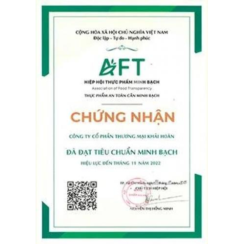 Chứng nhận chất lượng