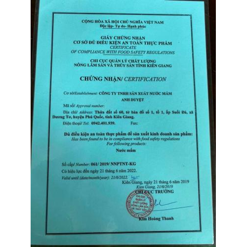 Giấy chứng nhận, bằng khen