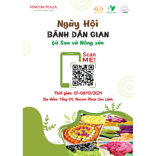 Ngày Hội Bánh Dân Gian Từ Sen Và Nông Sản - Lần Thứ 2