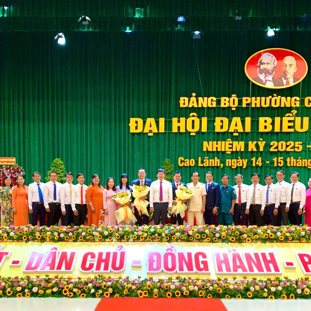 Đại Hội Đảng Bộ Phường Cao Lãnh Lần Thứ I, Nhiệm Kỳ 2025 - 2030: Bí Thư Phường Cao Lãnh Nguyễn Hùng Tráng Phát Biểu Định Hướng Phát Triển