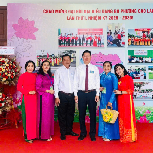 Không Khí Của Buổi Đại Hội Đại Biểu Đảng Bộ Phường Cao Lãnh Lần Thứ I, Nhiệm Kỳ 2025 – 2030