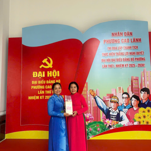 Hội Nữ Doanh nhân Đồng Tháp Hân Hoan Tham Dự Đại hội Đại biểu Đảng bộ Phường Cao Lãnh Lần Thứ I, Nhiệm Kỳ 2025 – 2030