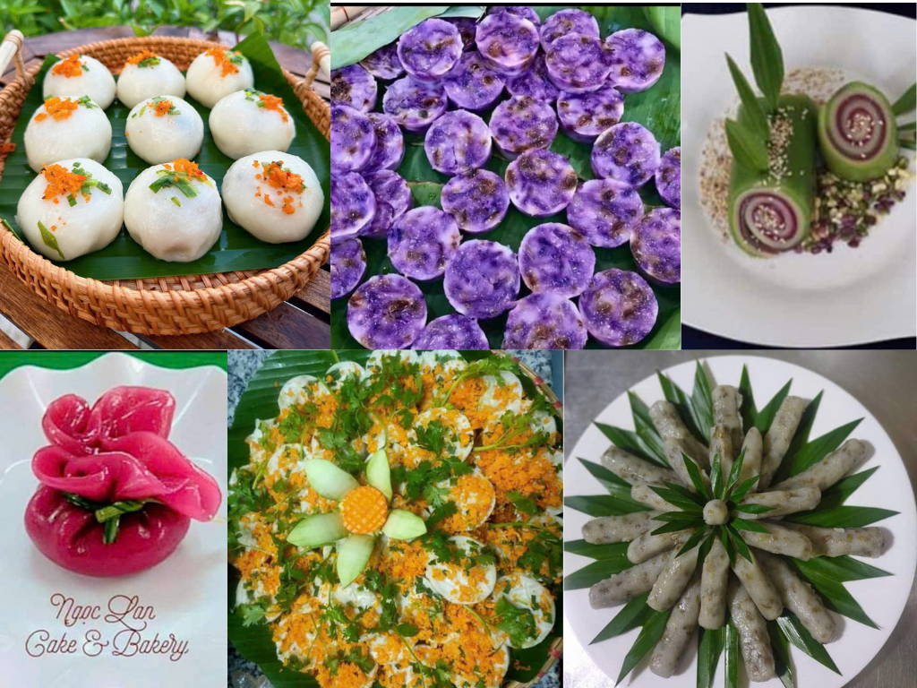 Gian hàng bánh dân gian – hương vị quê hương trong lòng sự kiện lớn