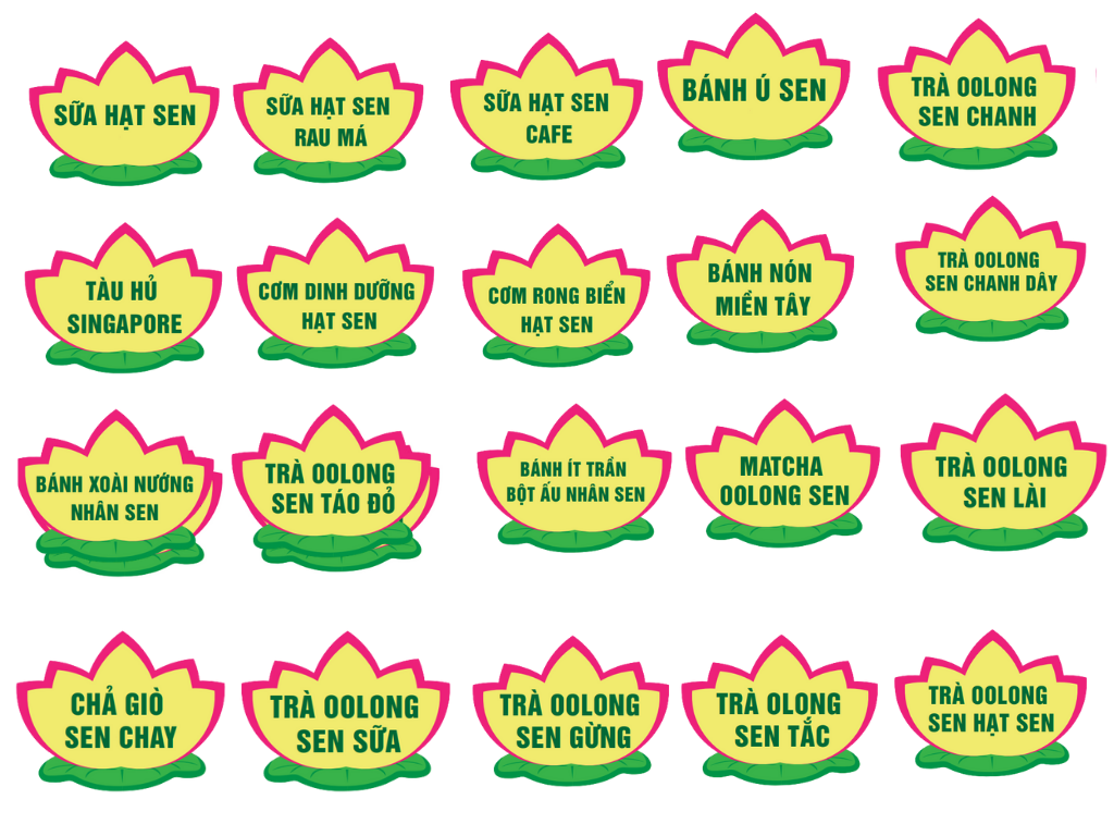 20 Món Sen Đặc Sắc – Dấu Ấn Đồng Tháp