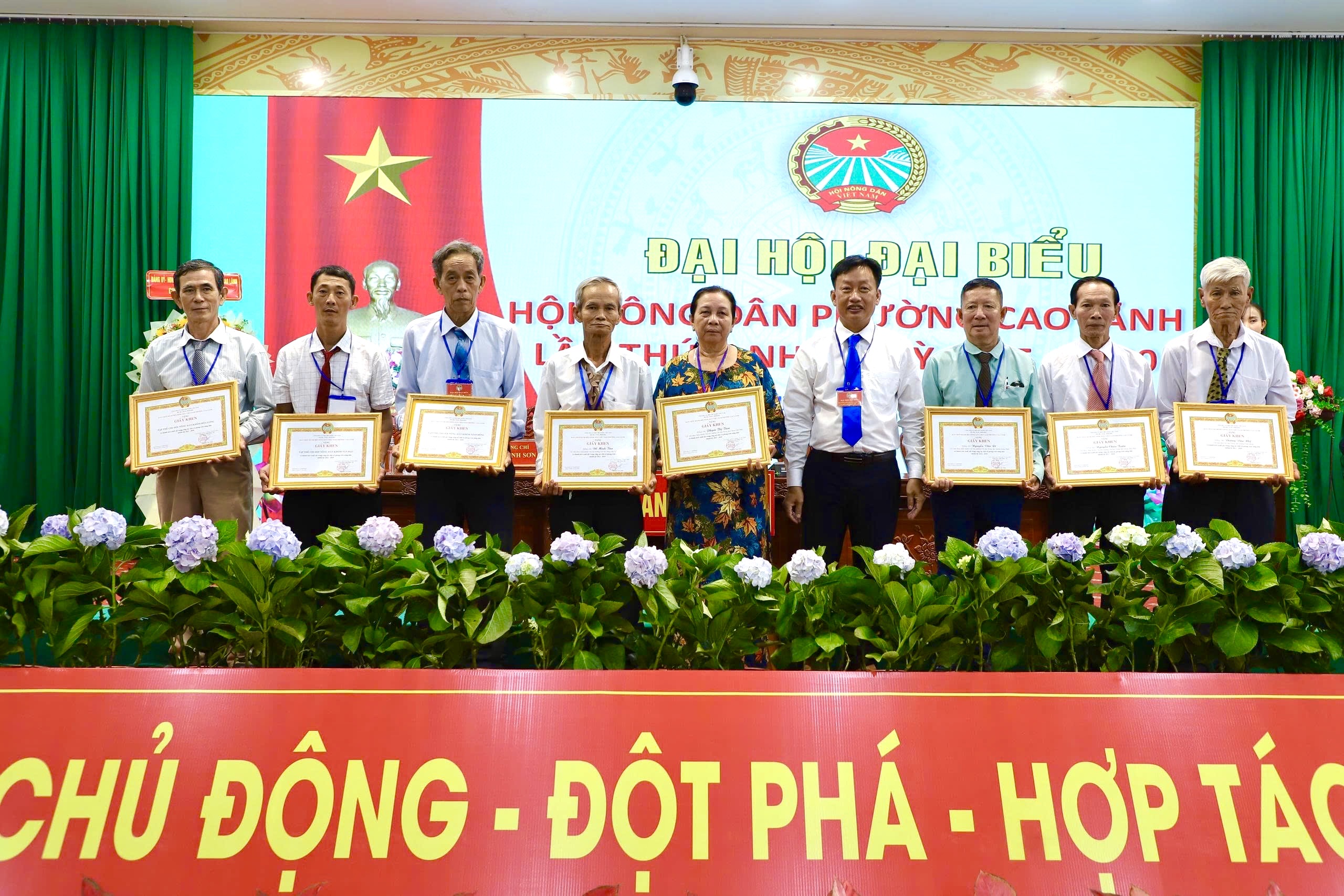 Hội Nông dân Phường hoàn thành và vượt 15/15 chỉ tiêu Nghị quyết nhiệm kỳ 2023–2028