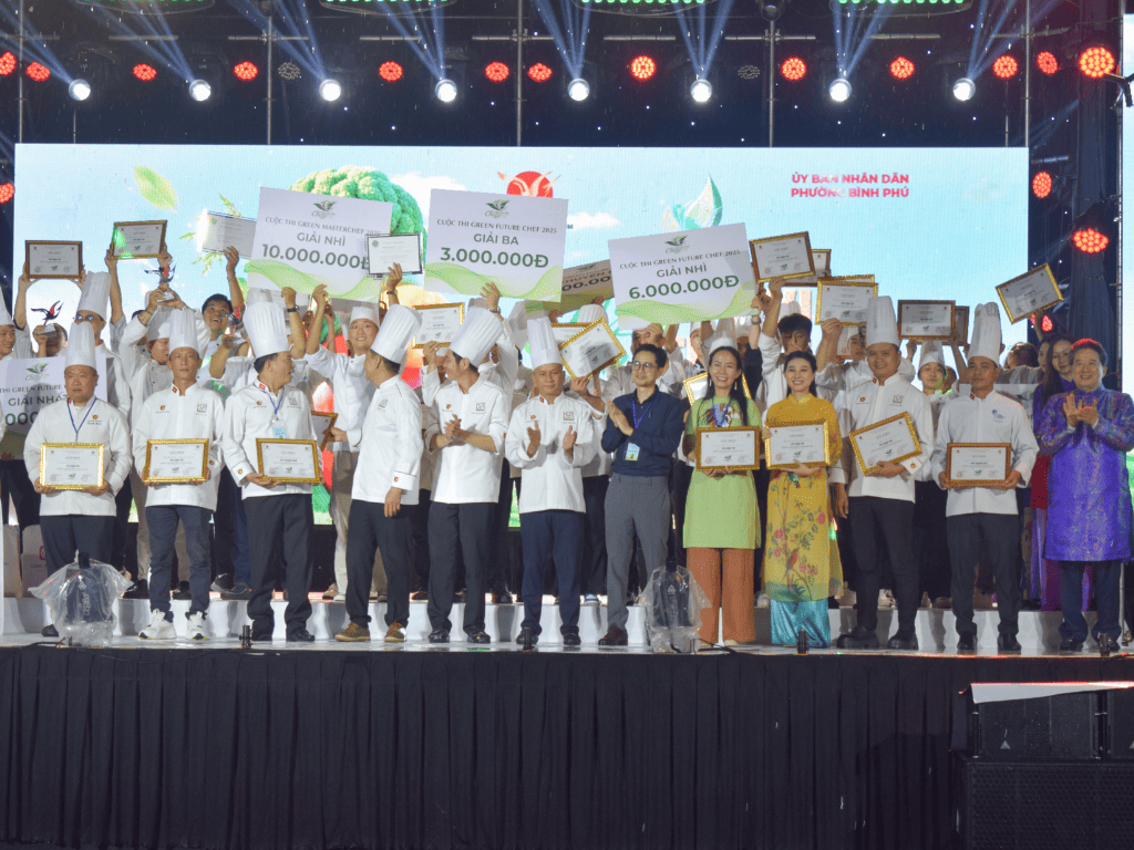 Trao giải hai cuộc thi ẩm thực xanh trong khuôn khổ lễ hội