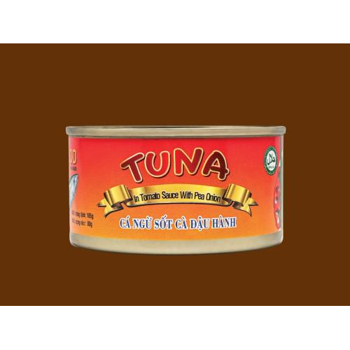 Cá Ngừ Sốt Cà Đậu Hành KTCFOOD 185g