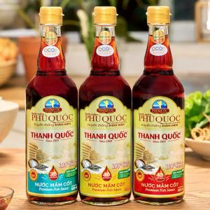 Nước Mắm Chỉ Dẫn Địa Lý Phú Quốc - Thanh Quốc 35N, 500ml x 6 chai