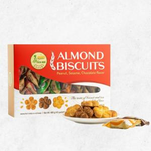 Bánh Hạnh Nhân Tiến Anh 400g – Đặc Sản Chợ Mới Thơm Ngon