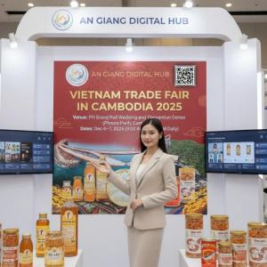An Giang Ra Mắt Gian Hàng Số Tại Hội Chợ Thương Mại Việt Nam - Campuchia 2025