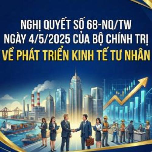 Toàn Văn: Nghị Quyết Số 68-NQ/TW Về Phát Triển Kinh Tế Tư Nhân