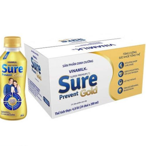 Sữa Bột Pha Sẵn Sure Prevent Gold 200ml (Thùng 24 Chai)