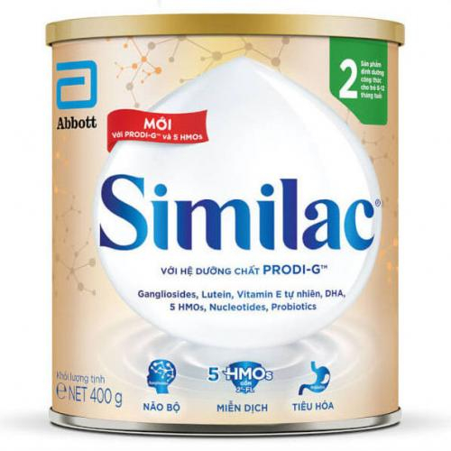 Sữa Bột Similac Số 2 Lon 400gr (6-12 Tháng)