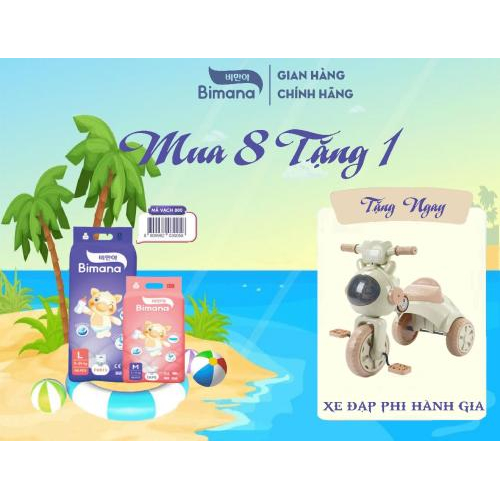 Tã Quần Bimana Hàn Quốc size M