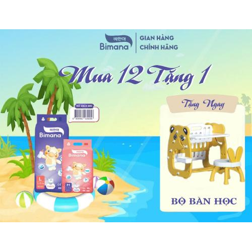 Tã dán Bimana Hàn Quốc size M (6 - 11kg)