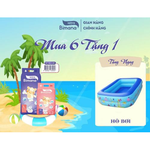 Tã dán Bimana Hàn Quốc size S (4 - 8kg)