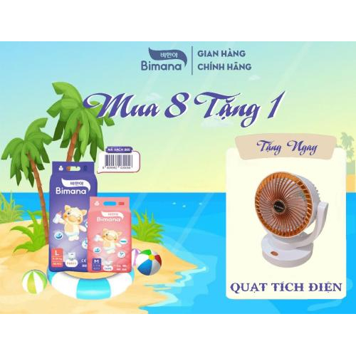 Tã bỉm quần Bimana Hàn Quốc size XL